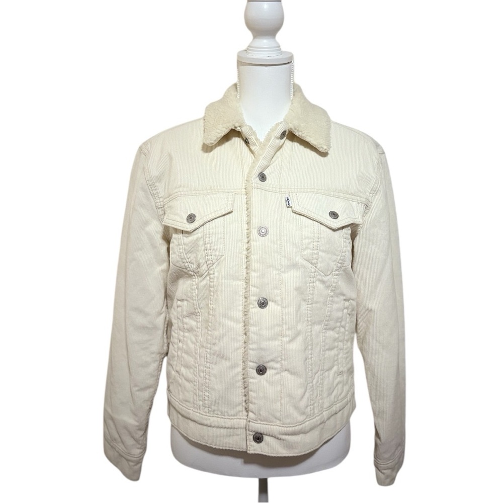 Women’s Cream Denim Jacket